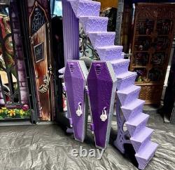 Monster High Deluxe High School Playset 2015 Doll House Castle Deadluxe Withextras