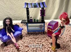 Monster High Deluxe High School Playset 2015 Doll House Castle Deadluxe Withextras