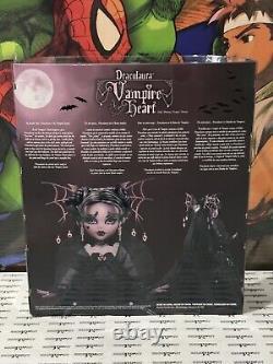 Monster High Draculaura Doll Vampire Heart in Extravagant Black Ballgown IN HAND