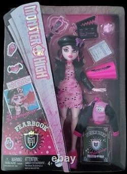 Monster High Fearbook Lot#3 Fashion Dolls, Draculaura, Twyla, Toralei New 2024