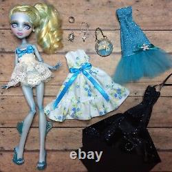 Monster High Lagoona Blue custom repaint OOAK doll by artist Vanessa Monique