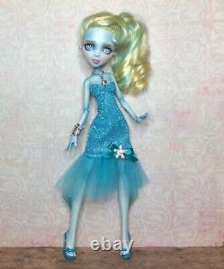 Monster High Lagoona Blue custom repaint OOAK doll by artist Vanessa Monique