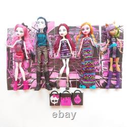 Monster High Maul Monsteristas Complete Set dolls 2014 NO BOX