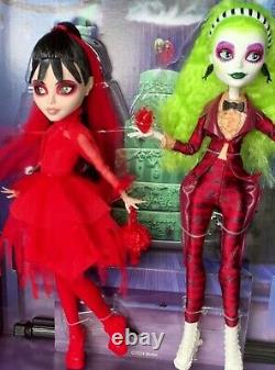 Monster High Skullector Beetlejuice 2-pack Dolls in Wedding Outfits PRESALE 2/13