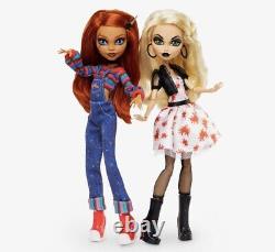 Monster High Skullector Chucky and Tiffany Doll 2-Pack Brand New Sealed IN HAND