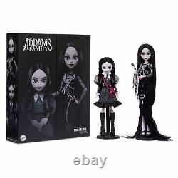 Monster High Skullector Morticia Wednesday Addams Family Doll Two-Pack HRP87