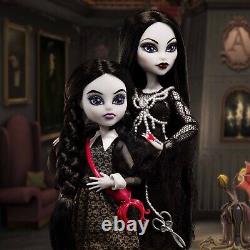Monster High Skullector Morticia Wednesday Addams Family Doll Two-Pack HRP87