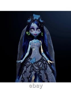 Monster High Tim Burton's Corpse Bride Emily Skullector Doll New Ships 9/3
