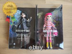 Monster High Wednesday & Enid Sinclair Addams Family 2 Doll Set Brand New