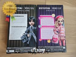 Monster High Wednesday & Enid Sinclair Addams Family 2 Doll Set Brand New