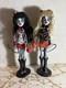 Monster High Werecat Twins Meowlody & Purrsephone Dolls Complete Outfits