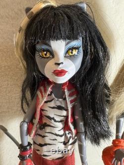 Monster High Werecat Twins Meowlody & Purrsephone Dolls Complete Outfits