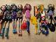 Monster High Doll Lot 7 Dolls With 1 Frightmares Centaur Doll #1118