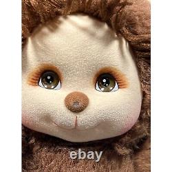 My Child Pet Doll Plush Brown Honey Bear 1986 Mattel RARE Fully Jointed