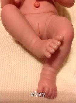 My Precious Baby Girl! Berenguer Preemie Lifelike Reborn Doll W Pacifier, Bottle