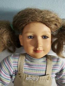 My Twinn Doll Grey Blue Eyes Freckles Poseable Tagged Outfit 1997/2001 23