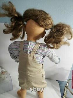 My Twinn Doll Grey Blue Eyes Freckles Poseable Tagged Outfit 1997/2001 23