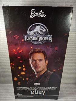 N229 Nrfb Ken Doll Jurassic World Owen Chris Pratt Articulated Barbie Doll