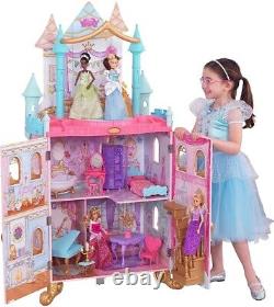 NEW Kidkraft Disney Princess Dance Dream Wooden Dollhouse 2 DAY SHIPPING