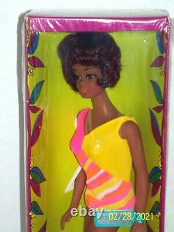 NIB1960s JAPANBLACK BARBIECHRISTIE DOLLTNTMINT#1119OSSTAGRARE+UNOPENED