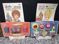 NOS Vintage BARBIE Merry Mattel 1963 Doll Toy Play Set
