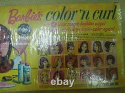 NRFB Vintage Mattel Barbie Color'N Curl Gift Set