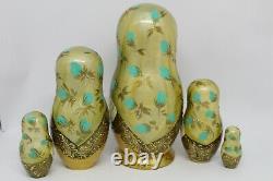 Nesting Dolls, Girl with children(5p. Inside, 7 tall). Artwork, exclusive