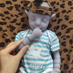 New 18.5 in Avatar Baby Dolls Platinum Silicone Baby Doll Reborn Baby Dolls 2023