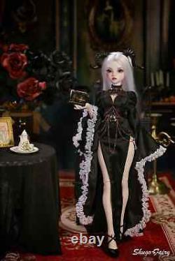 New 1/4 Handmade Resin BJD SD Ball Joint Dolls Women Girl Gift Bubo 18 Full Set