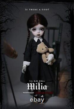 New 1/6 Resin BJD MSD Dolls Ball Joint Dolls Women Girl Gift 12 Milia Full Set