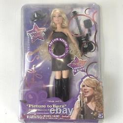 New 2008 Taylor Swift Picture To Burn Performance Collection Singing Doll