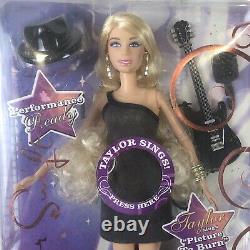New 2008 Taylor Swift Picture To Burn Performance Collection Singing Doll