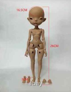 New Girl BJD Doll 1/6 Toy Model Humanoid Premium Resin Birthday Gift Put Makeup