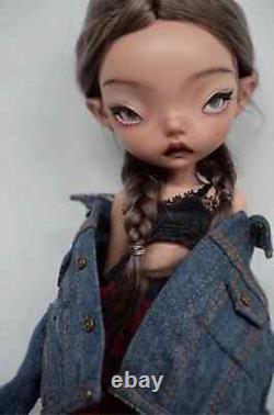 New Girl BJD Doll 1/6 Toy Model Humanoid Premium Resin Birthday Gift Put Makeup