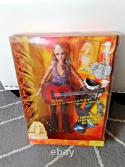 New Mattel 2003 Shakira Barbie Doll with Guitar Plays/Sings Whenever Wherever