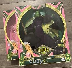 New Mattel Wicked Movie Elphaba Glinda 11 Deluxe Fashion Doll Lot Set URL ERROR
