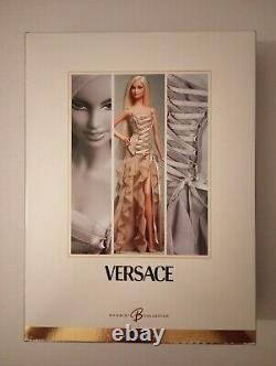 New RARE Versace Barbie Collector Doll 2004 Gold Label Limited Edition B3457 NIB
