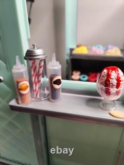 OG Our Generation Sweet Stop Ice Cream Truck with Accessories Lights Music Work