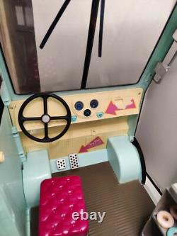 OG Our Generation Sweet Stop Ice Cream Truck with Accessories Lights Music Work