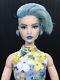 Ooak Barbie Looks Model # 8 Doll Made To Move Body Lip Repaint Blue Hair Pixie
