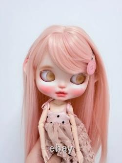 OOAK Handmade Full Set Blythe Doll White Skin Hand-Painted Collectible Doll