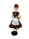 Ooak I Love Lucy Vtg Barbie Doll Thanksgiving Turkey Dress Handmade Lucille Ball