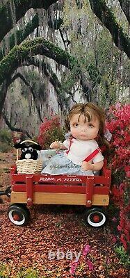 OOAK polymer clay sculpted baby girl artdoll 7.5 adorable Dorothy Grace-babies