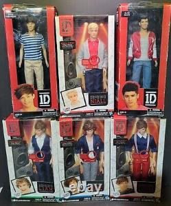 One Direction Collector Dolls Singing Hasbro 2011-2012 Lot Of 6