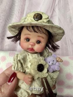 Ooak Easter Baby Girl Paisley By Joni Lea Dolls- Dolly-street