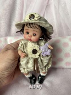 Ooak Easter Baby Girl Paisley By Joni Lea Dolls- Dolly-street