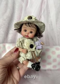 Ooak Easter Baby Girl Paisley By Joni Lea Dolls- Dolly-street