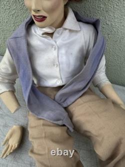 Ooak Original Kate Artist Doll by Clark Hanford 1988 DAMAGED Westport Conn 36