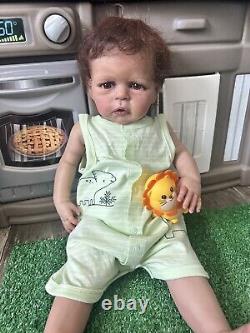 Ooak Reborn newborn baby boy reborn Art doll Camden