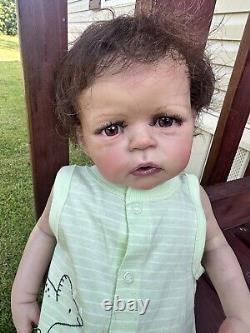 Ooak Reborn newborn baby boy reborn Art doll Camden